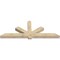 Ekena Millwork Kennewick Rough Sawn Timber Gable Bracket, Douglas Fir, 96"W x 36"H x 6"D x 6"F, 9/12 Pitch GBW096X36X0606KEN00RDF - alternate 2